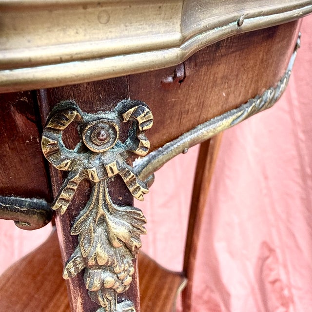 Antique Art Nouveau Side Table For Sale - Image 3 of 18