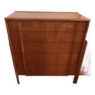 Mid-Century Modern Parallel by Drexler Highboy Dresser For Sale
