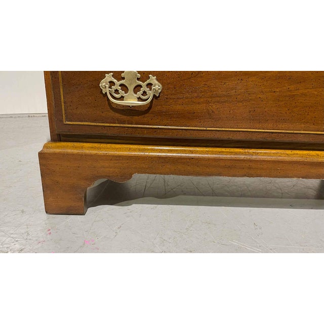 Mid 20th Century Chippendale Style 8 Drawer Dresser by Dixie Furniture For Sale - Image 12 of 14