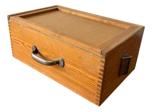 Wooden Catalog Box, 1970s