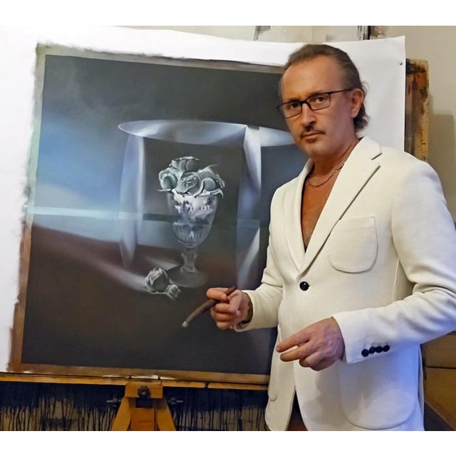 Stefano Mazzolini, Mensolcar, 2026, Oil on Canvas For Sale - Image 18 of 18