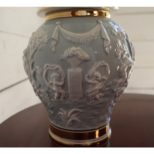 Ceramic Baroque Confetti Vase in Capodimonte Ceramic, 1950s For Sale - Image 7 of 14
