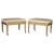 Pair of Gold Paint Decorated Faux Bamboo French Benches Stools For Sale - Image 13 of 13