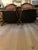 1980s Pair of Louis XV Bergére Upholstered Accent Chairs For Sale - Image 11 of 11
