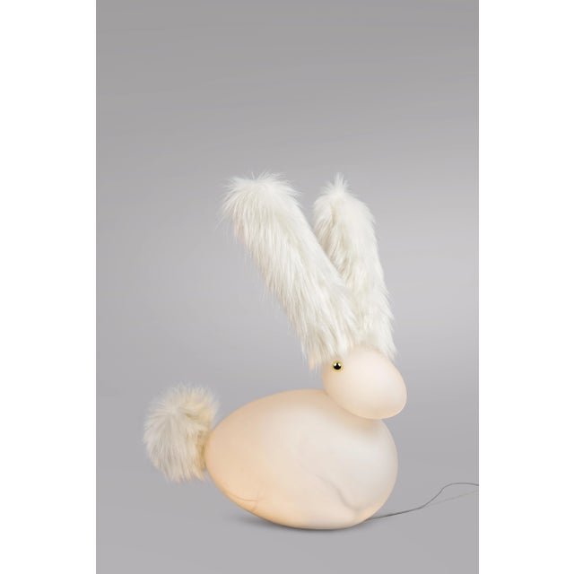 Contemporary Rabbit Floor Lamp by Ludovic Clément d'Armont For Sale - Image 3 of 7