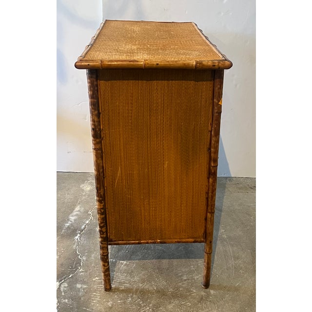Late 19th Century Victorian Bamboo Chest For Sale In Los Angeles - Image 6 of 8