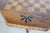 Wood Victorian Games Table Octagonal Sewing Box with Lock and Key, 1890 For Sale - Image 7 of 18