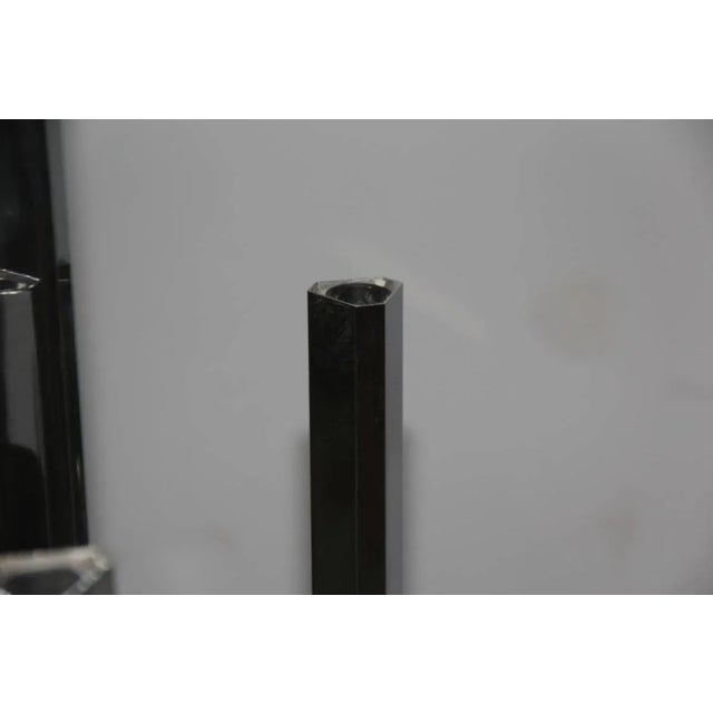 Vintage Minimalist Chandelier by Gaetano Sciolari, 1970s For Sale - Image 3 of 9