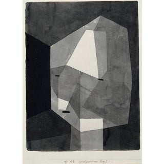 Paul Klee, Rough Cut Head, Archival Pigment Print, Framed For Sale