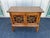 Chinoiserie Vintage Chinoiserie Walnut Nightstand or Side Table For Sale - Image 3 of 12