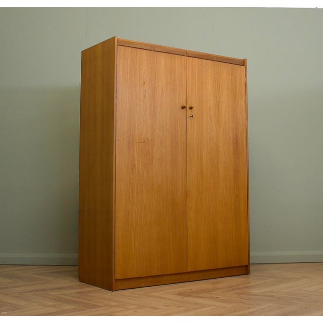 1960s Mid-Century Teak Wardrobe, 1960s For Sale - Image 5 of 14