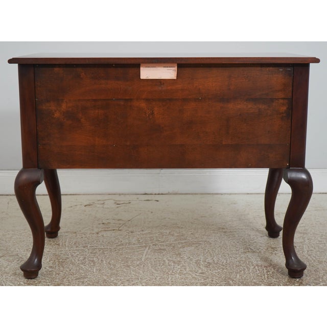Henkel Harris Mahogany 4 Drawer Lowboy For Sale - Image 16 of 18