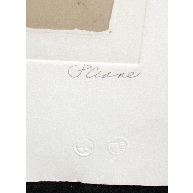 1980s 1980s Paula Crane "En Provence" Signed Numbered Art Etching of a Street For Sale - Image 5 of 5