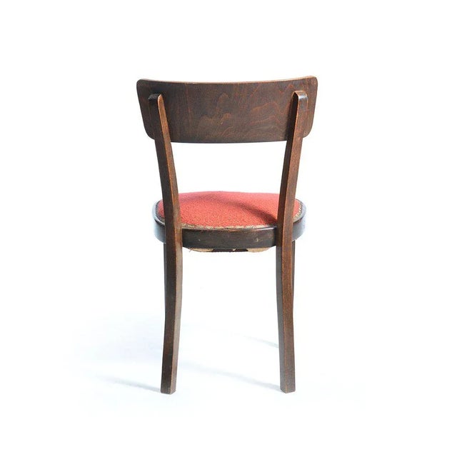 Mid-Century Modern Wooden Dining Chair, 1950s For Sale - Image 3 of 9