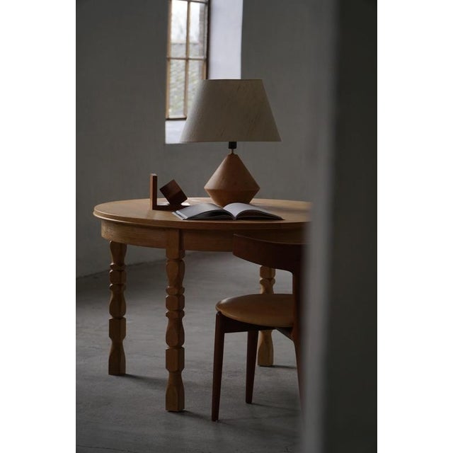 Danish Modern Sculptural Wooden Table Lamp from Kirk, 1980s For Sale - Image 13 of 18