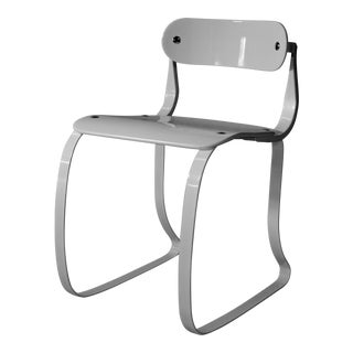 Vintage Mid Century Machine Age Ironrite Health Chair, Industrial, Herman Sperlich For Sale