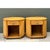 Mid-Century Modern Vintage Rattan Oval Nightstands - A Pair For Sale - Image 3 of 12