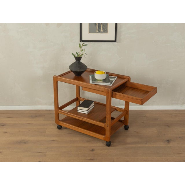 Serving Trolley by Vildbjerg Møbelfabrik, 1960s For Sale - Image 9 of 9