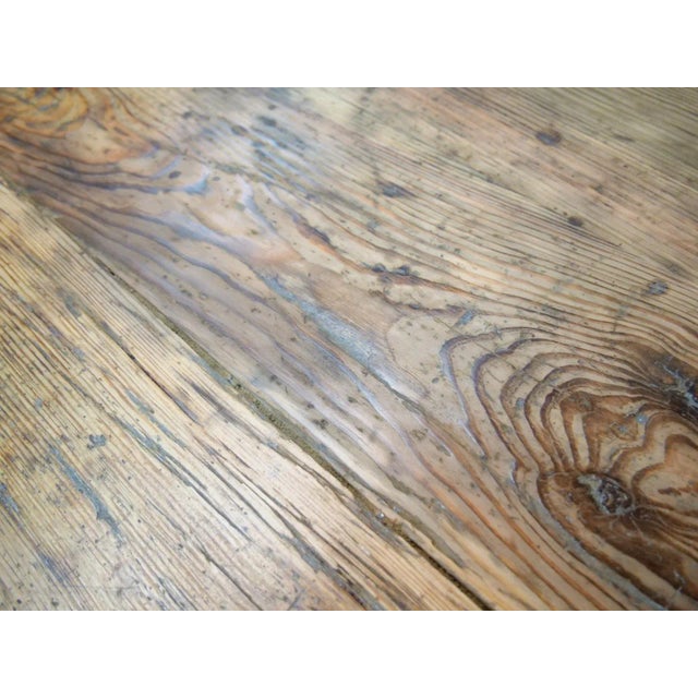 Wood Industrial Workshop Table, 1950s For Sale - Image 7 of 18