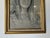 1980's French Drawing Portrait of a Young Girl, Framed For Sale - Image 4 of 9