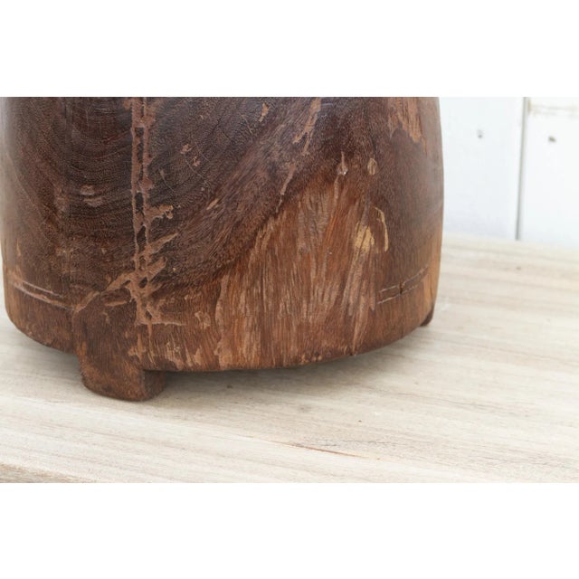 1950s Okali Vintage Textured Naga Rice Bowl For Sale - Image 5 of 10