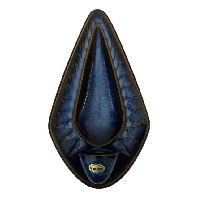 Ceramic Candleholder from Søholm, 1960 For Sale