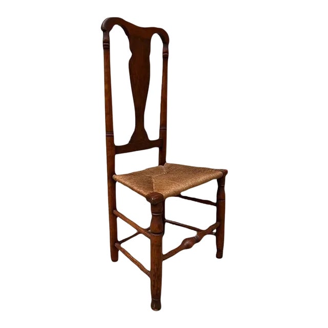 Antique American Queen Anne Style Country Chair Chairish