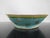 Chinese Chinese Tongzhi Turquoise Enamel Hand Painted Flower Octagonal Pottery Bowl For Sale - Image 3 of 11