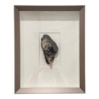 Pheromone by Christopher Marley Stilbite & Heulandite on Quartz Framed Mineral Specimen For Sale