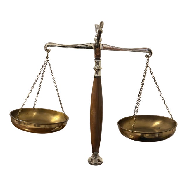 Scale of Justice With Eagle For Sale