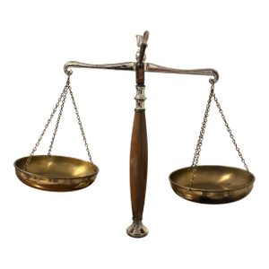 Scale of Justice With Eagle