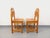 Tan Vintage Pine Chairs, 1980s, Set of 2 For Sale - Image 8 of 18