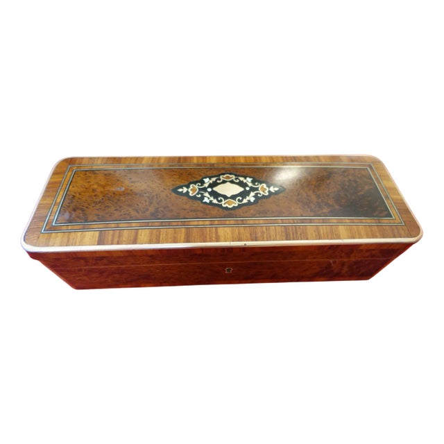 Boulle Marquetry Glove Box For Sale