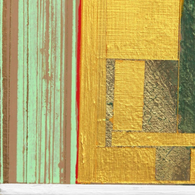 ''Streams No. 9'' Contemporary Mixed-Media Painting by Alexander Eulert For Sale - Image 4 of 9