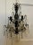 French Pair 1920's Crystal Candle Sconces For Sale - Image 3 of 11