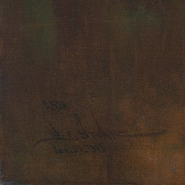 Signed lower left, 'J. E. Stuart' for James Everett Stuart (American, 1852-1941) ), dated 'Jan. 31, 1919' and with the...