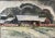 Vintage Impressionist Watercolor of Bucks County Pennsylvania Barn For Sale - Image 4 of 7