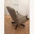 Late 20th Century Cabot Wrenn Norfolk Swivel Leather & Mahogany Chair For Sale - Image 4 of 4