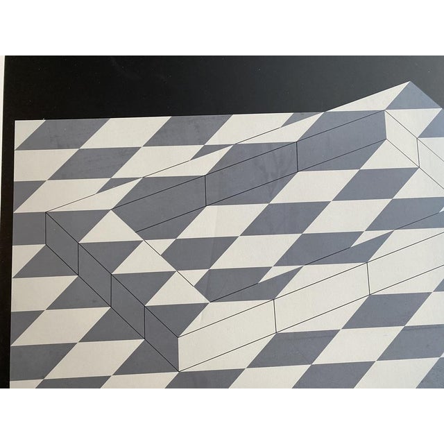 Erwin Heerich, Abstract Composition, 1973, Original Serigraph on White Cardboard For Sale - Image 10 of 15