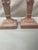 Ceramic Pair of Vintage Terra Cotta Candleholders With Lion Decoration For Sale - Image 7 of 7