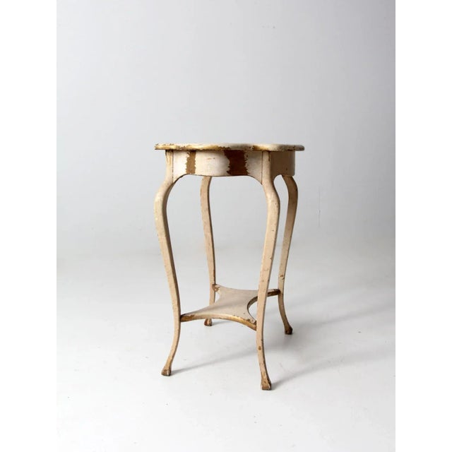 Antique French Provincial Side Table For Sale - Image 4 of 13
