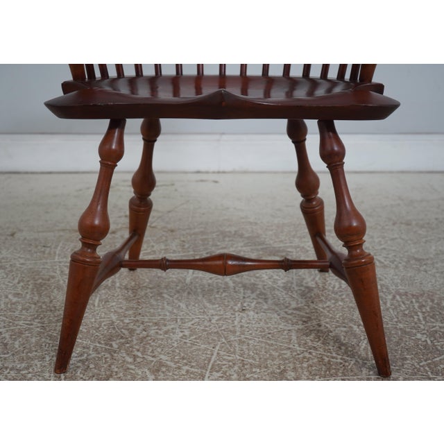 Dr Dimes Tall Back Windsor Arm Chair For Sale - Image 13 of 18
