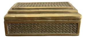 Antique Brass Betel Box - Decorative Box