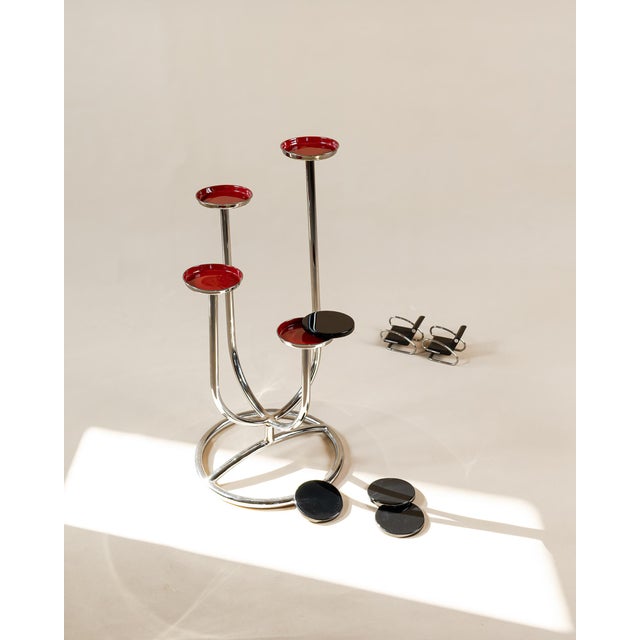 1930s Functionalist Flower Etager, 1930s For Sale - Image 5 of 7