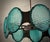 Mid-Century Modern Mid-Century Italian Round Murano Glass and Bronze Chandelier, 2000s For Sale - Image 3 of 9