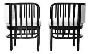 Antique Lounge Chairs from Mundus, 1910, Set of 2