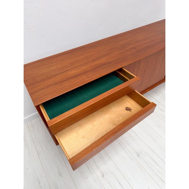 Vintage Danish Model 18 Sideboard in Teak by Gunni Omann for Omann Jun, 1960s For Sale - Image 9 of 13