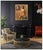 Message us to inquire about custom framing options! (Included for free with every purchase)" The artwork here, "Studio...