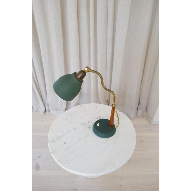 Mid-Century Sculptural Table Lamp from Edvard Hagman, Sweden, 1950s For Sale - Image 4 of 15