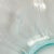 Vintage Fenton Dolphin Glass Aquamarine Blue Handled Dish Etched Bowl Koi Fish Sea Creature For Sale - Image 10 of 13